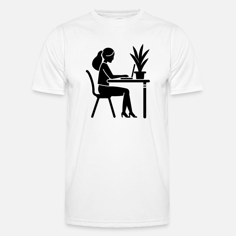 Learning, Studying, Working Men's Functional T-Shirt