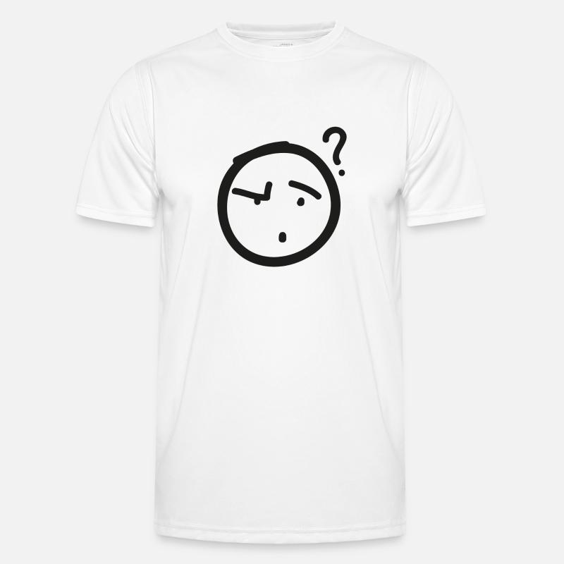 Question mark Men's Functional T-Shirt