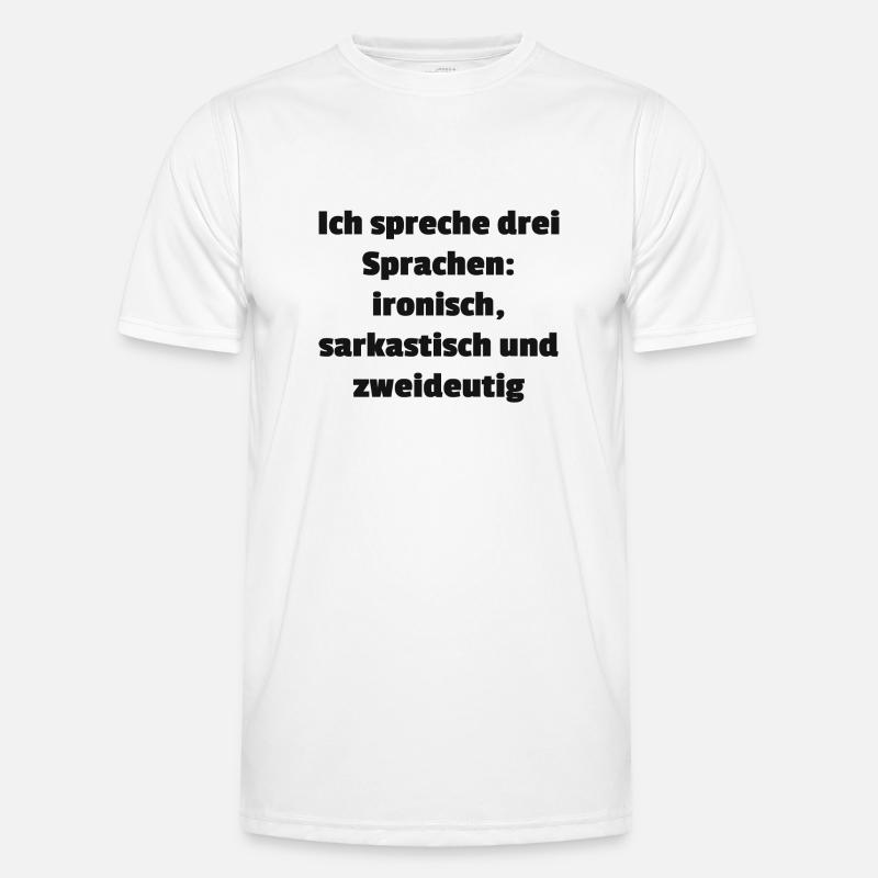 languages Men's Functional T-Shirt