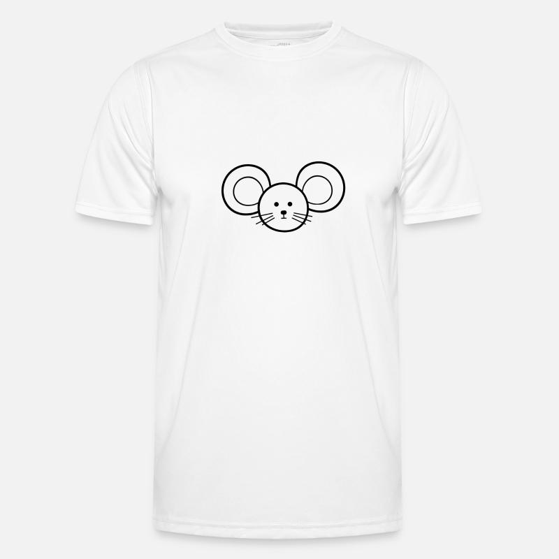 Maus Mäuschen Männer Funktions-T-Shirt