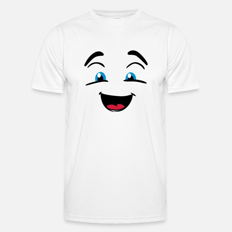 Smiling face Men's Functional T-Shirt