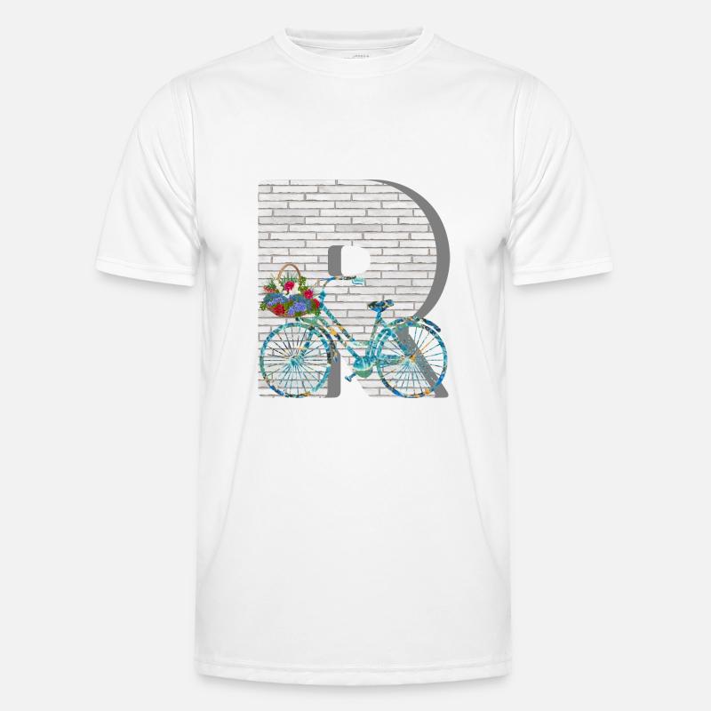 bicycle e 100 r - Men's Functional T-Shirt - white