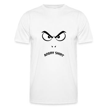 Mauvais regard - T-shirt sport Homme - blanc - Devant - AI Model Male 178 dark (178cm)