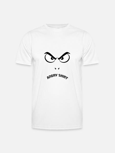 evil eye - Men's Functional T-Shirt - white