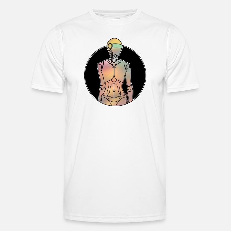 Android - Artificial intelligence - Men's Functional T-Shirt - white