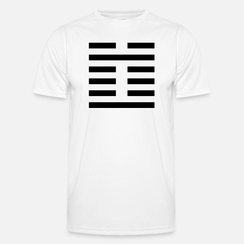 3 Zhun - the initial difficulty (hexagram) Men's Functional T-Shirt