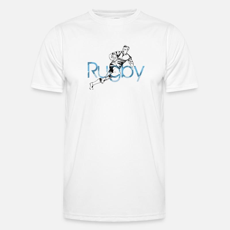rugby - Men's Functional T-Shirt - white