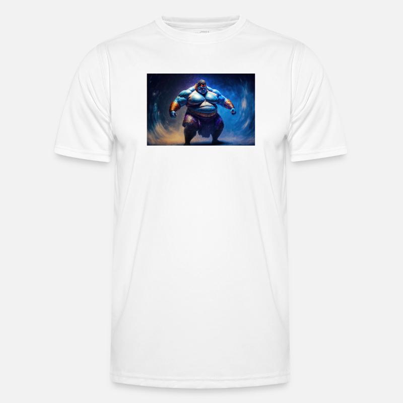 Sumo-Gott Männer Funktions-T-Shirt