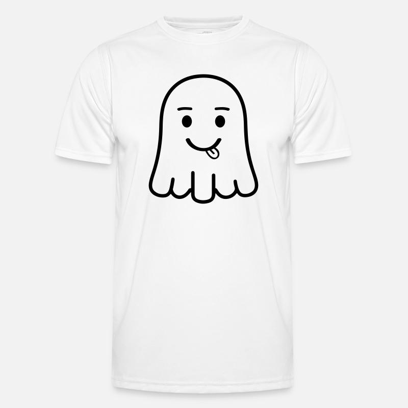 Ghost Comic - Men's Functional T-Shirt - white