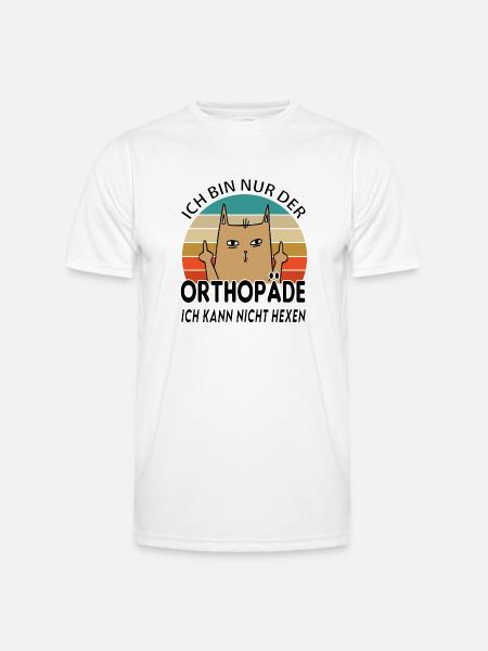 Orthopäde - Männer Funktions-T-Shirt - Weiß