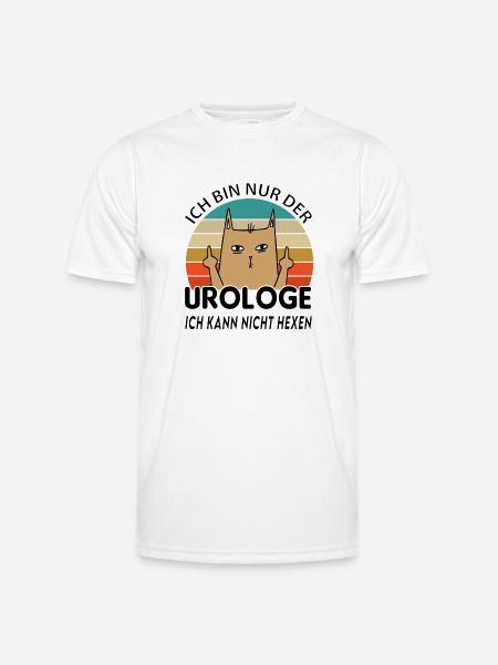 Urologe - Männer Funktions-T-Shirt - Weiß