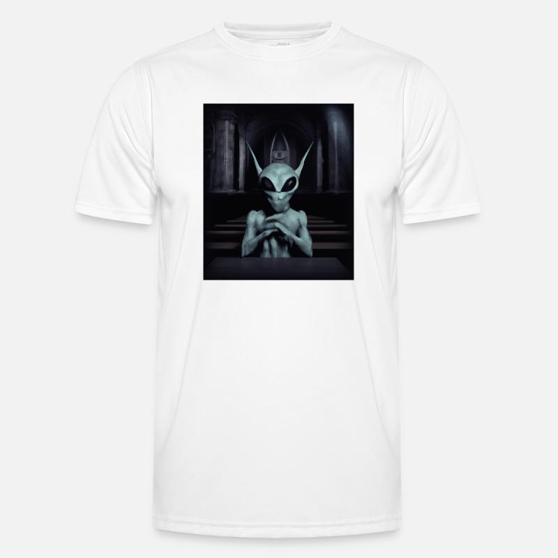 Pixie Alien - Men's Functional T-Shirt - white