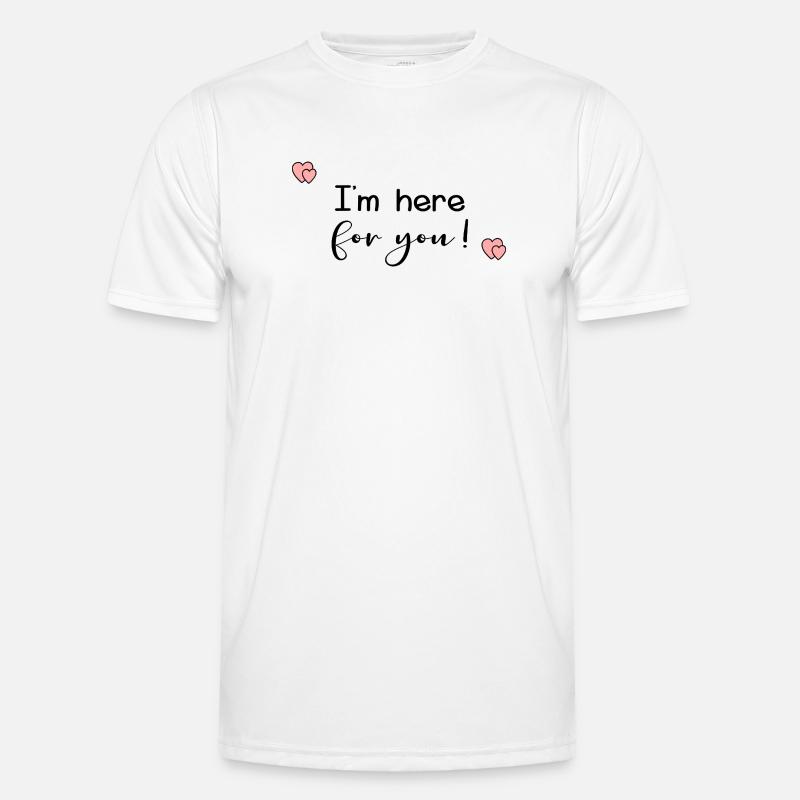Simple Condolences Message Men's Functional T-Shirt