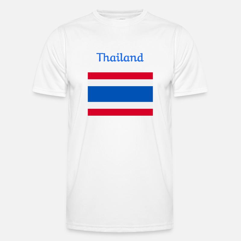 Drapeau de la Thaïlande T-shirt sport Homme