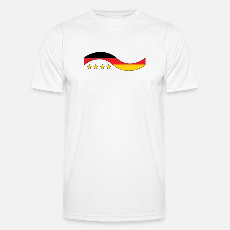 German Flag - Germany Men's Functional T-Shirt
