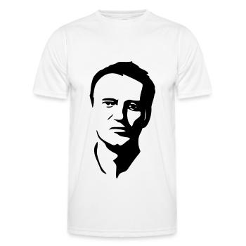 Alexej nawalny - Männer Funktions-T-Shirt - Weiß - Vorne - AI Model Male 178 dark (178cm)
