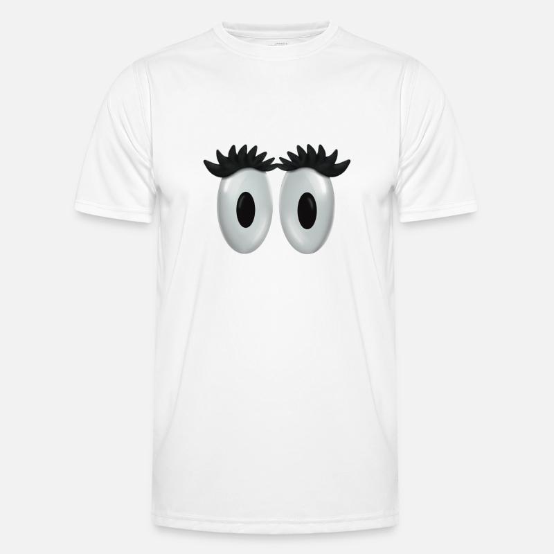 Yeux T-shirt sport Homme