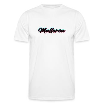 Mallorca - Männer Funktions-T-Shirt - Weiß - Vorne - AI Model Male 178 dark (178cm)