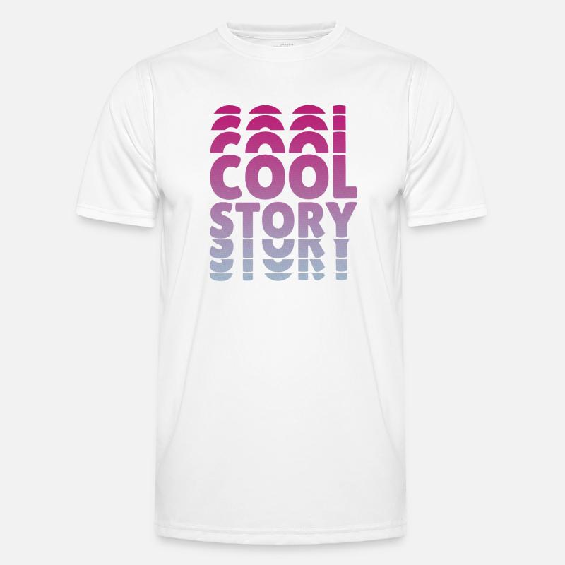 Cool Story Text Geschenkidee Männer Funktions-T-Shirt