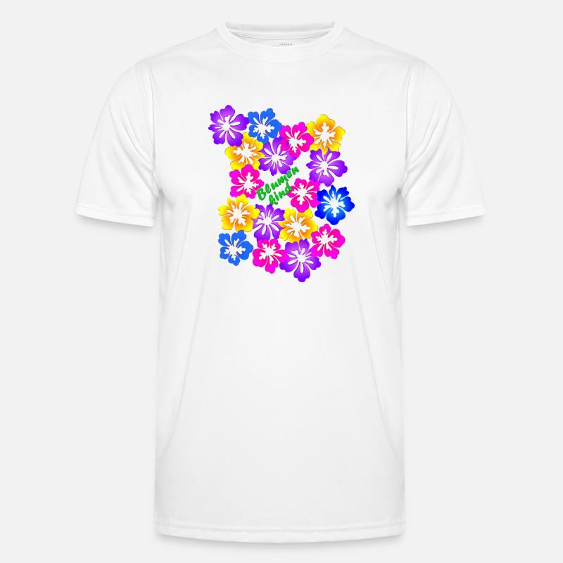 blumenkind Männer Funktions-T-Shirt