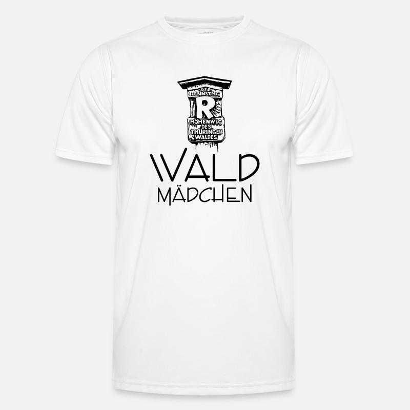 Wald Mädchen Rennsteig 1 0 Männer Funktions-T-Shirt