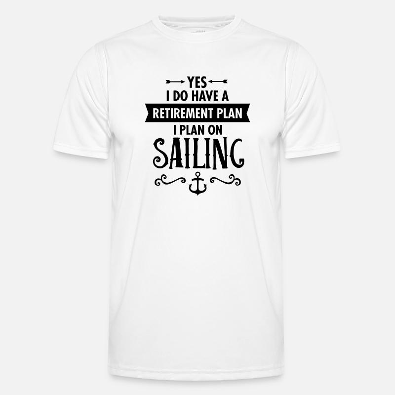 Retirement - Sailing Männer Funktions-T-Shirt