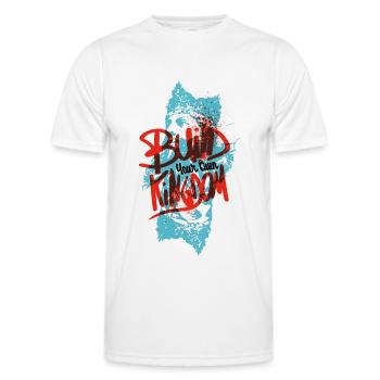 Build Your Own Kingdom ! Only One Place - Men's Functional T-Shirt - white - Front - AI Model Male 178 dark (178cm)