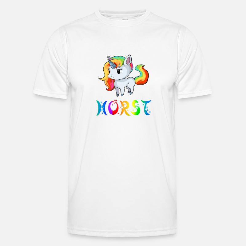 Horst Einhorn Männer Funktions-T-Shirt