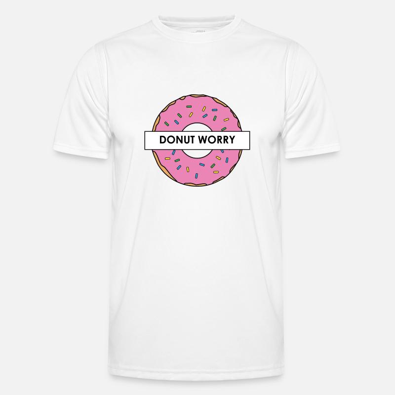 Donut Worry Men's Functional T-Shirt