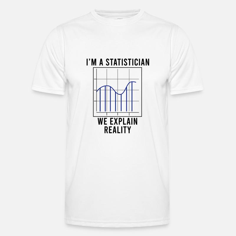 Statisticien Analyste en science des données T-shirt sport Homme