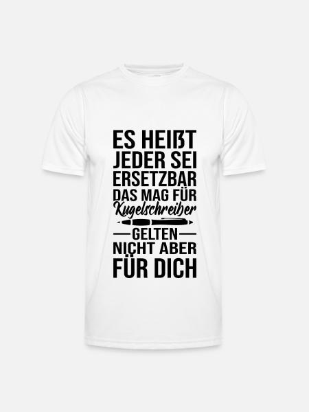 Abschiedsgeschenk Kollegen Jobwechsel - Männer Funktions-T-Shirt - Weiß