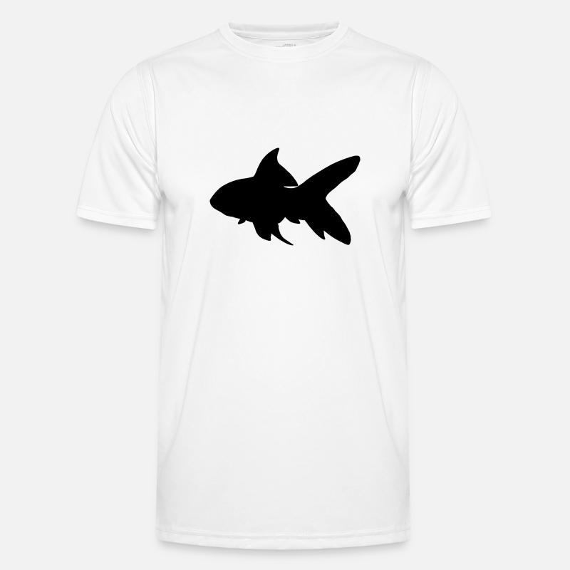 Fisch Männer Funktions-T-Shirt
