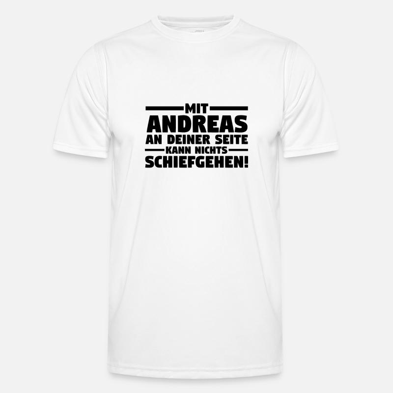 First name Andreas Men's Functional T-Shirt