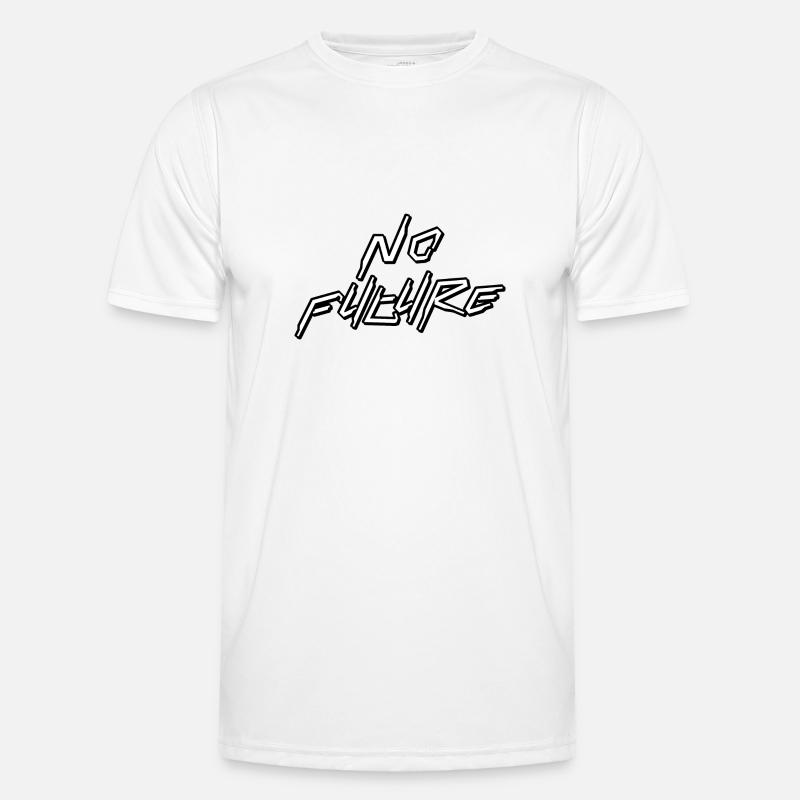 No Future Männer Funktions-T-Shirt