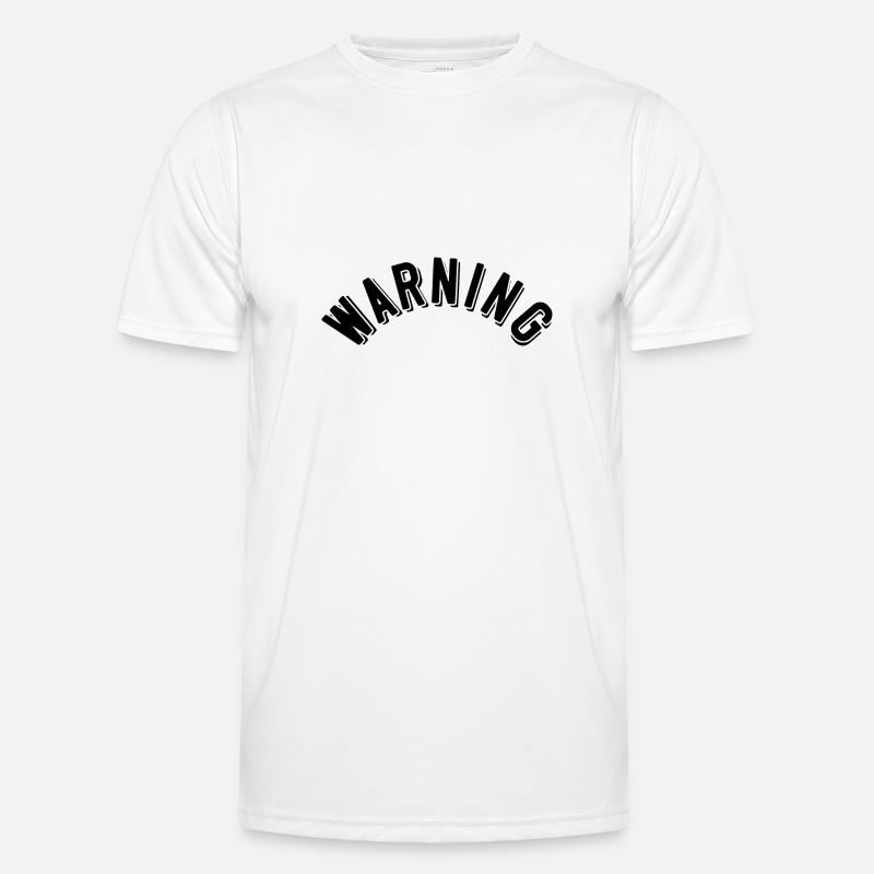 Warning Men's Functional T-Shirt