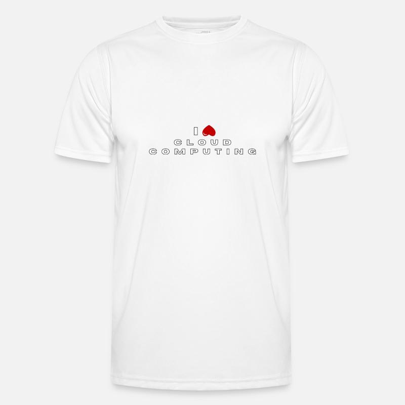 Je déteste le Cloud computing T-shirt sport Homme