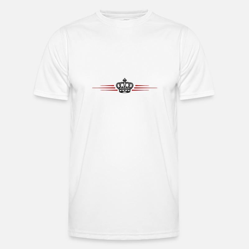 Crown Line Element - Men's Functional T-Shirt - white