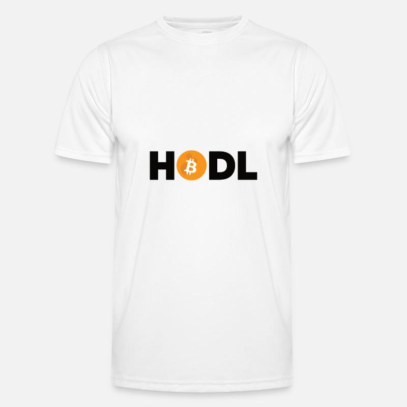 Bitcoin Plan B BTC Satoshi Crypto Hodl Maximaliste T-shirt sport Homme