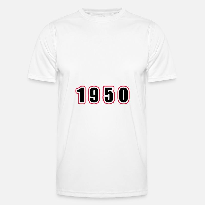 1950 Jahr Geburtstag Männer Funktions-T-Shirt