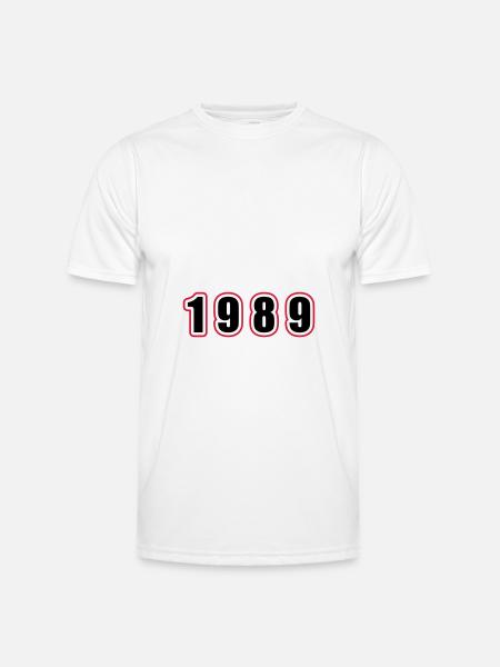 1989 Year Birthday - Men's Functional T-Shirt - white