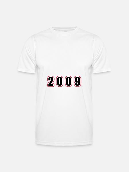 2009 Year Birthday - Men's Functional T-Shirt - white
