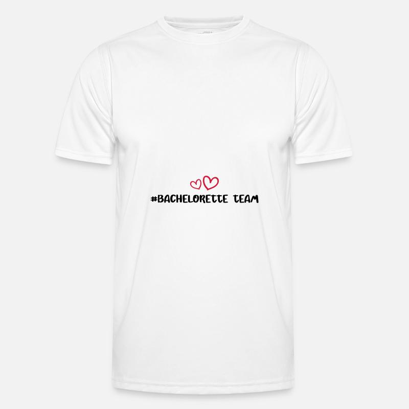 bachelorette team herz Männer Funktions-T-Shirt