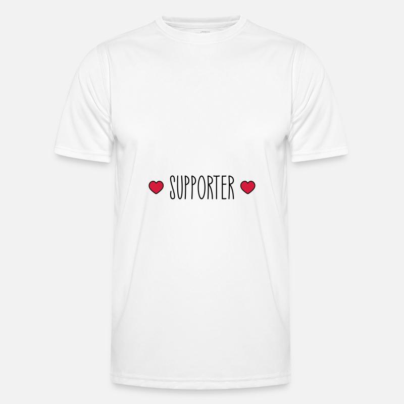 Supporter Heart Men's Functional T-Shirt