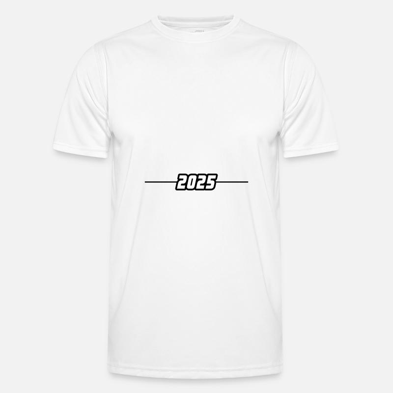 2025 Line - Men's Functional T-Shirt - white