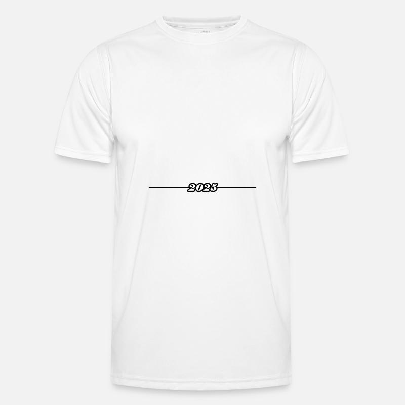 2025 Line - Men's Functional T-Shirt - white