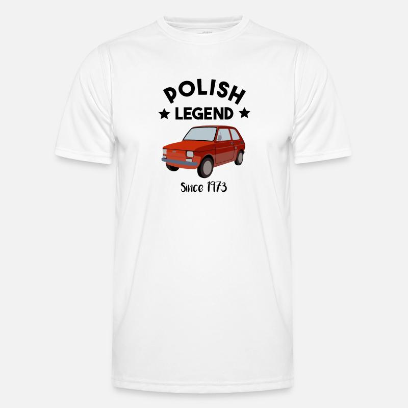 Polish Legend - Maluch - 126p - oldtimer Männer Funktions-T-Shirt