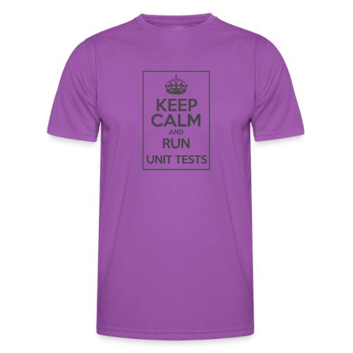 Run Unit Tests - Men's Functional T-Shirt