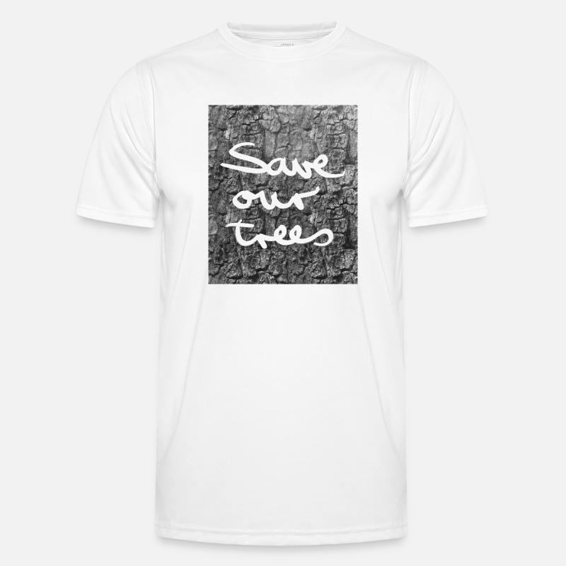 Save-our-trees Männer Funktions-T-Shirt