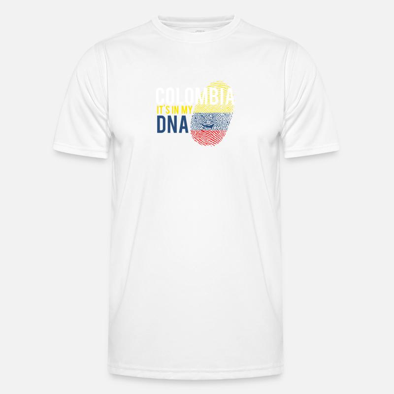 Colombie c'est dans mon ADN T-shirt sport Homme