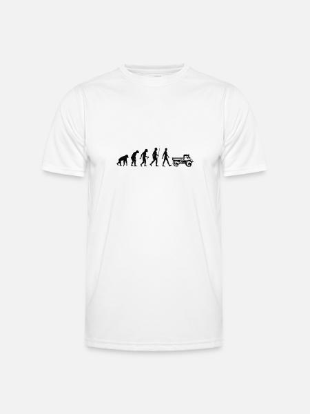 Unimog Trecker LKW I Mog Di Geschenkidee - Männer Funktions-T-Shirt - Weiß